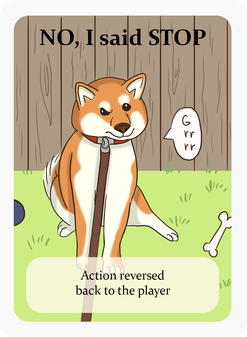 Shiba who does not like getting orders